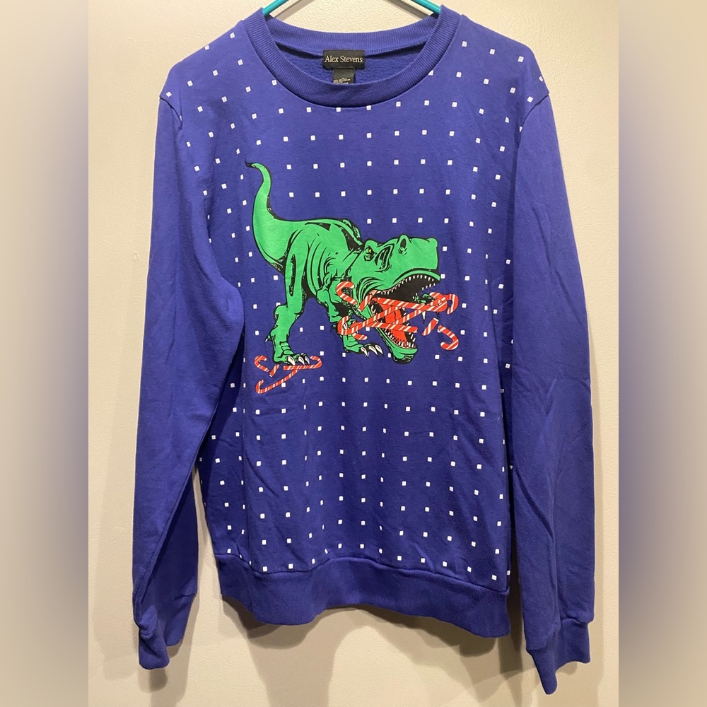 Dinosaur Christmas Sweater
